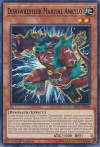 Dinowrestler Martial Ankylo [RIRA-EN006] Common - POKÉ JEUX