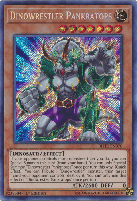Dinowrestler Pankratops [BLHR-EN070] Secret Rare - POKÉ JEUX