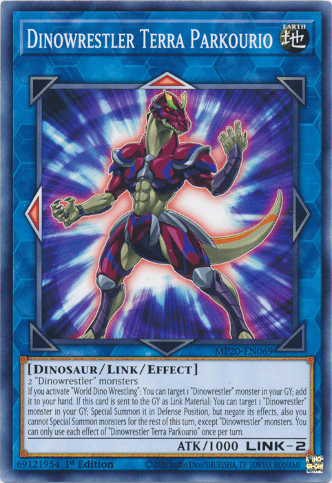 Dinowrestler Terra Parkourio [MP20-EN069] Common - POKÉ JEUX