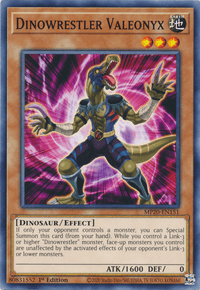 Dinowrestler Valeonyx [MP20-EN151] Common - POKÉ JEUX