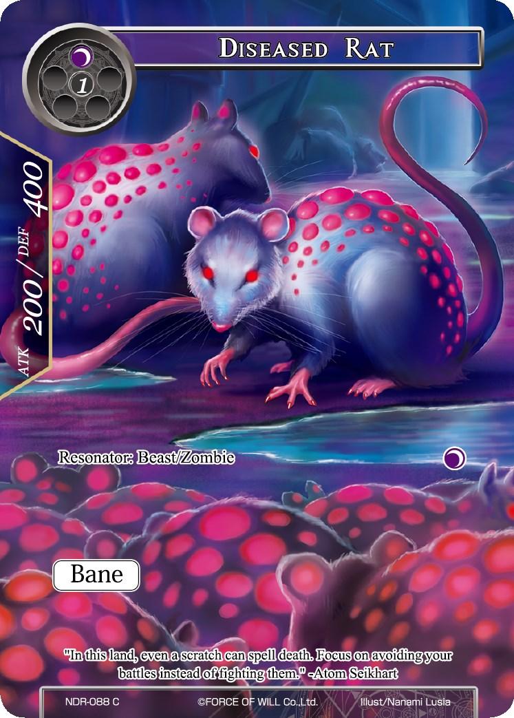Diseased Rat (Full Art) (NDR-088) [New Dawn Rises] - POKÉ JEUX