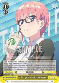 Disguise With Glasses (5HY/W90-E019S SR) [The Quintessential Quintuplets 2] - POKÉ JEUX