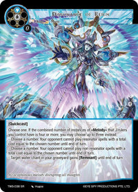 Dissonance of Reign (TWS-038 SR) [The War of the Suns] - POKÉ JEUX