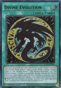 Divine Evolution [EGO1-EN004] Ultra Rare - POKÉ JEUX