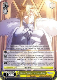 Divine Spirit, The Lion King (FGO/S87-E002 R) [Fate/Grand Order THE MOVIE Divine Realm of the Round Table: Camelot] - POKÉ JEUX