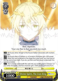 Divine Spirit, The Lion King (FGO/S87-E002S SR) [Fate/Grand Order THE MOVIE Divine Realm of the Round Table: Camelot] - POKÉ JEUX