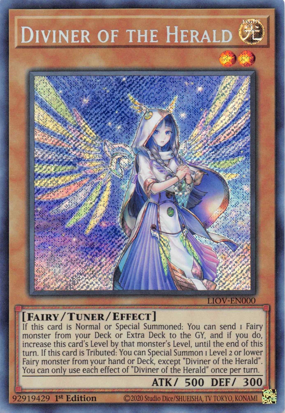 Diviner of the Herald [LIOV-EN000] Secret Rare - POKÉ JEUX