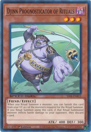 Djinn Prognosticator of Rituals [SS04-ENB15] Common - POKÉ JEUX