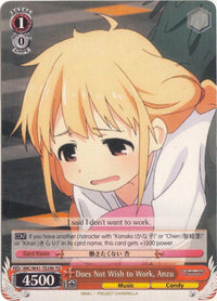 Does Not Wish to Work, Anzu (IMC/W41-TE29b TD) [The iDOLM@STER Cinderella Girls] - POKÉ JEUX