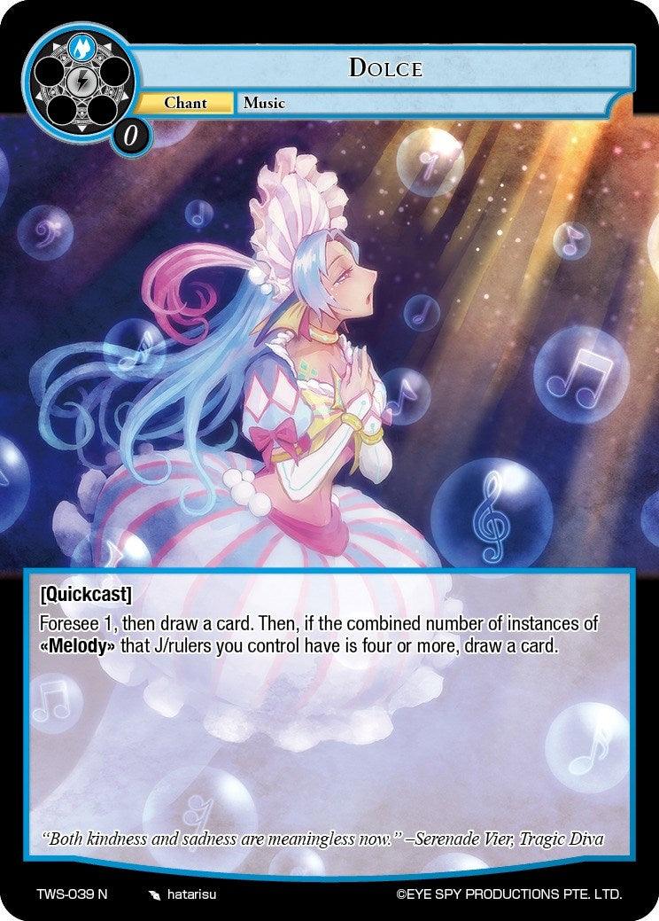 Dolce (TWS-039 N) [The War of the Suns] - POKÉ JEUX