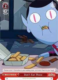 Don't Eat Those (AT/WX02-T19 TD) [Adventure Time] - POKÉ JEUX