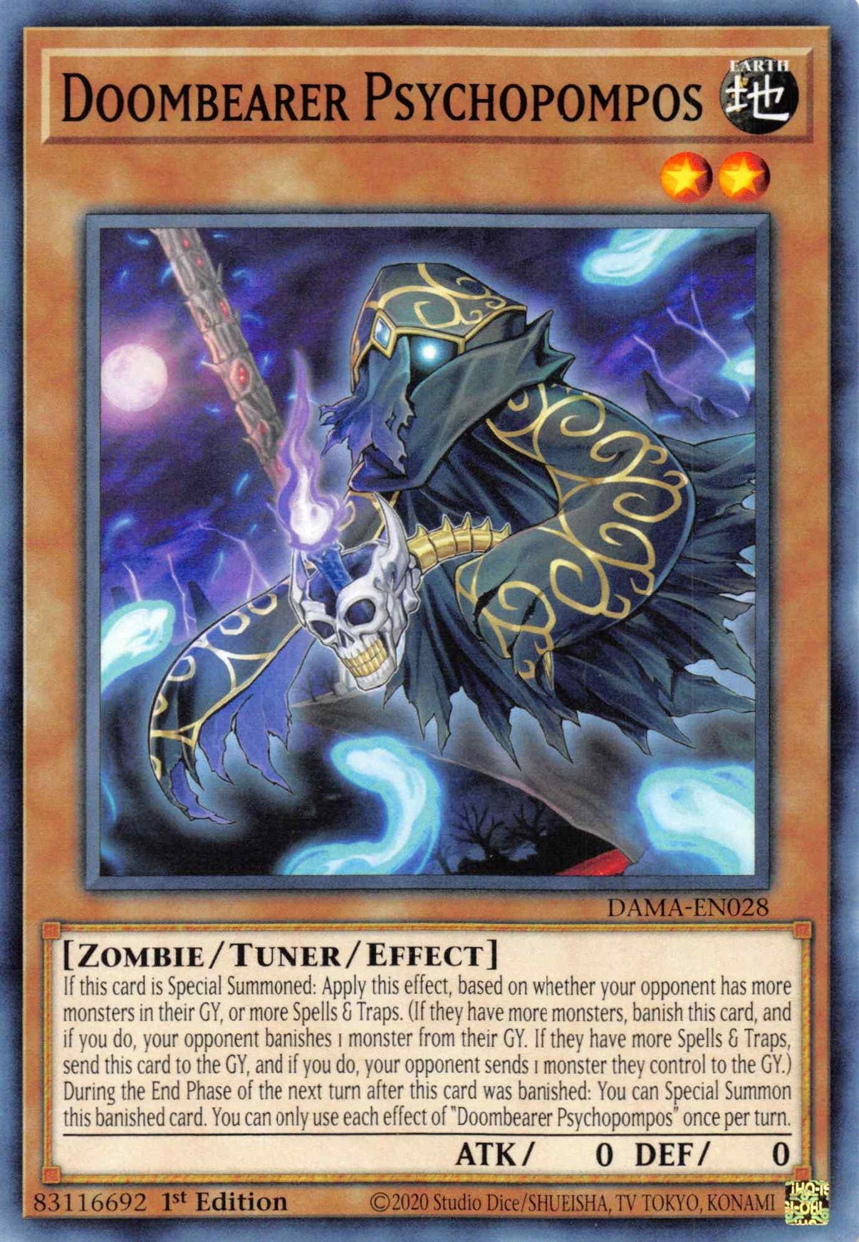 Doombearer Psychopompos [DAMA-EN028] Common - POKÉ JEUX