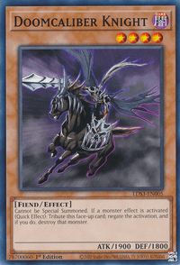 Doomcaliber Knight [LDS3-EN005] Common - POKÉ JEUX