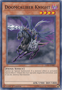 Doomcaliber Knight [LED5-EN007] Common - POKÉ JEUX