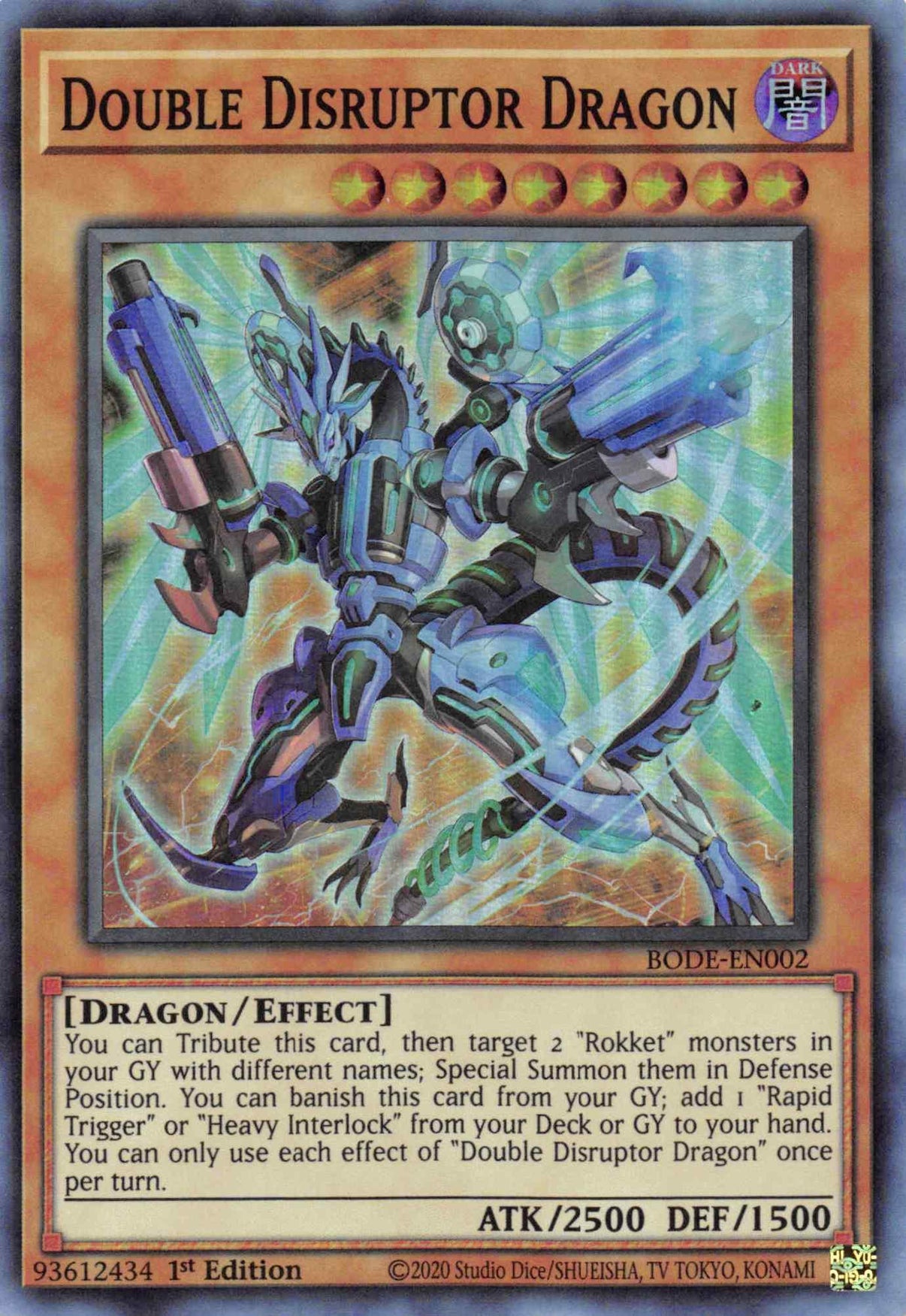 Double Disrupter Dragon [BODE-EN002] Super Rare - POKÉ JEUX