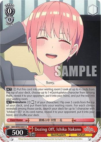 Dozing Off, Ichika Nakano (5HY/W90-E061 U) [The Quintessential Quintuplets 2] - POKÉ JEUX