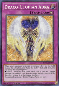Draco-Utopian Aura [POTE-EN079] Secret Rare - POKÉ JEUX