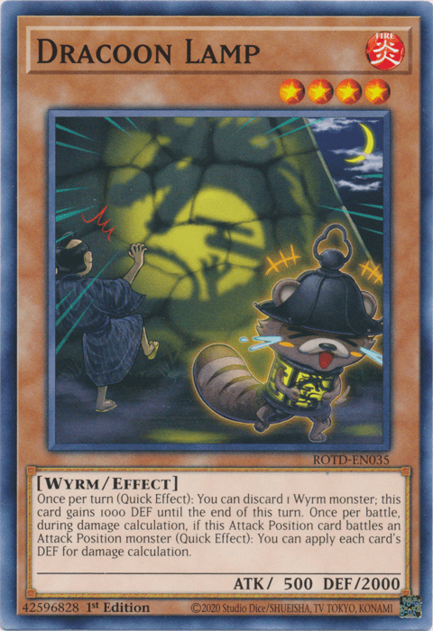 Dracoon Lamp [ROTD-EN035] Common - POKÉ JEUX