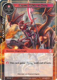 Dragon Knight of Altea (CFC-021) [Curse of the Frozen Casket] - POKÉ JEUX