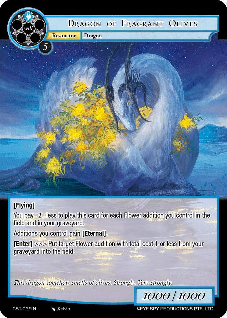 Dragon of Fragrant Olives (CST-039 N) [Clash of the Star Trees] - POKÉ JEUX