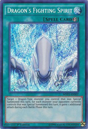 Dragon's Fighting Spirit [MVP1-ENS07] Secret Rare - POKÉ JEUX