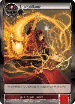 Dragonflame (3-046) [The Shaft of Light of Valhalla] - POKÉ JEUX