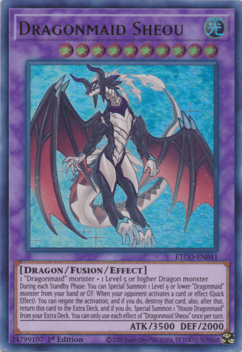 Dragonmaid Sheou [ETCO-EN041] Ultra Rare - POKÉ JEUX