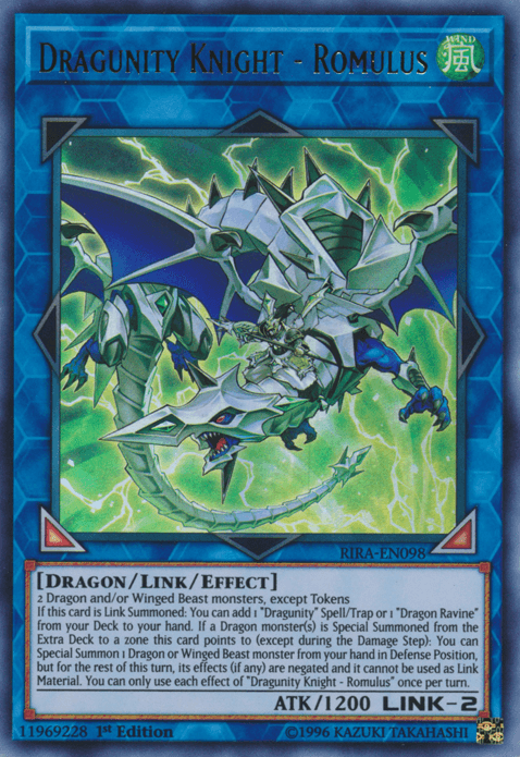 Dragunity Knight - Romulus [RIRA-EN098] Ultra Rare - POKÉ JEUX