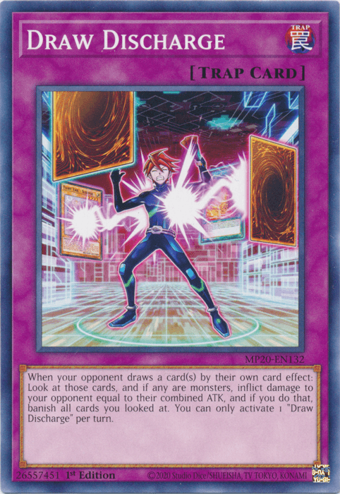 Draw Discharge [MP20-EN132] Common - POKÉ JEUX