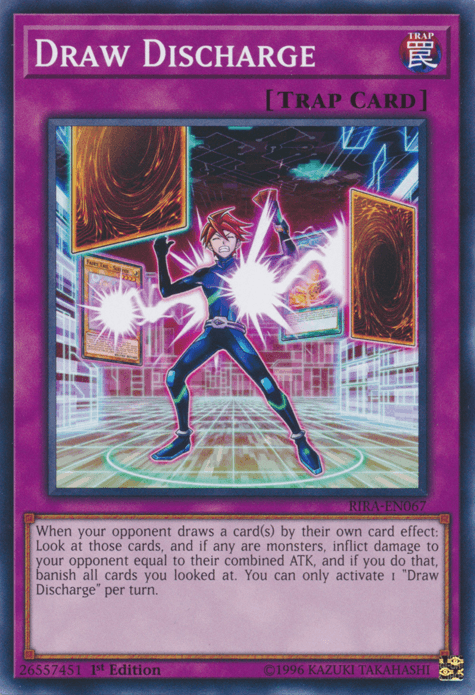 Draw Discharge [RIRA-EN067] Common - POKÉ JEUX