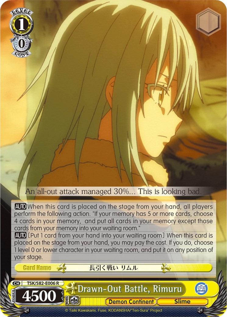 Drawn-Out Battle, Rimuru (TSK/S82-E006 R) [That Time I Got Reincarnated as a Slime Vol.2] - POKÉ JEUX