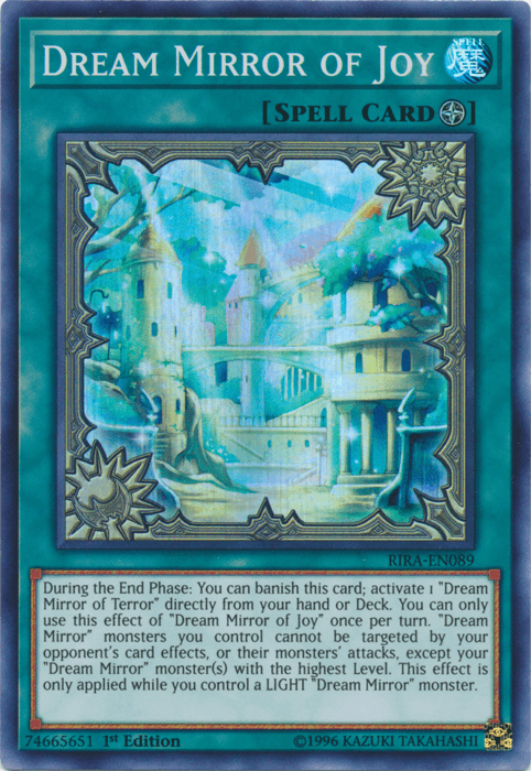 Dream Mirror of Joy [RIRA-EN089] Super Rare - POKÉ JEUX