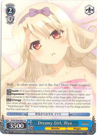 Dreamy Girl, Illya (PI/EN-S04-E041 R) [Fate/kaleid liner PRISMA ILLYA DX] - POKÉ JEUX