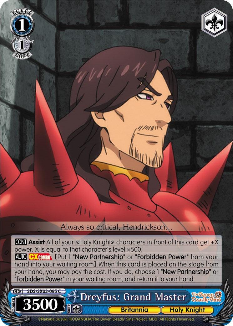 Dreyfus: Grand Master (SDS/SX03-095 C) [The Seven Deadly Sins] - POKÉ JEUX