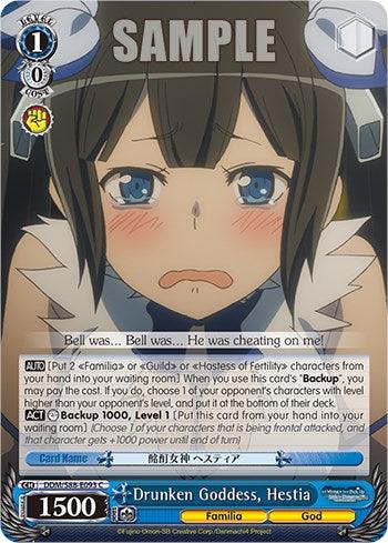 Drunken Goddess, Hestia (DDM/S88-E093 C) [Is it Wrong to Try to Pick Up Girls in a Dungeon?] - POKÉ JEUX