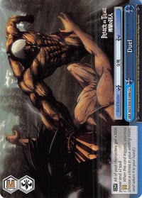 Duel (AOT/S50-E100b CC) [Attack on Titan Vol. 2] - POKÉ JEUX