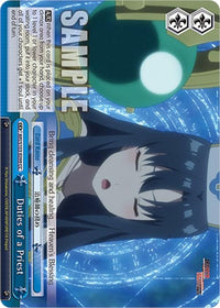 Duties of a Priest (ARI/S103-E099 CC) [Arifureta: From Commonplace to World's Strongest] - POKÉ JEUX
