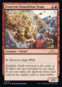 Dwarven Demolition Team [30th Anniversary Edition] - POKÉ JEUX
