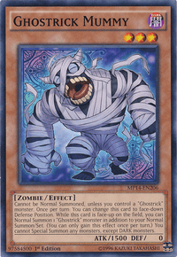 Ghostrick Mummy [MP14-EN206] Common - POKÉ JEUX