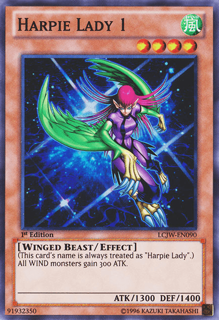 Harpie Lady 1 [LCJW-EN090] Super Rare - POKÉ JEUX