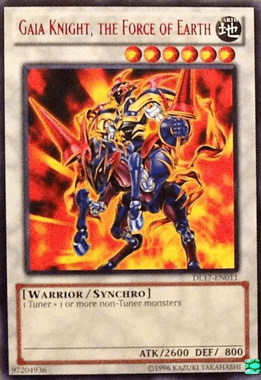 Gaia Knight, the Force of Earth (Red) [DL17-EN011] Rare - POKÉ JEUX