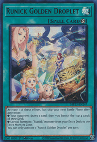 Runick Golden Droplet [MP23-EN247] Ultra Rare - POKÉ JEUX