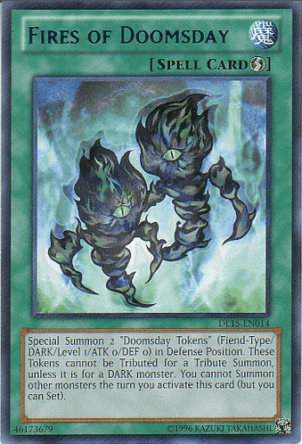 Fires of Doomsday (Blue) [DL15-EN014] Rare - POKÉ JEUX