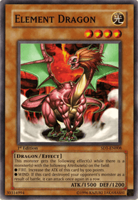 Element Dragon [SD1-EN008] Common - POKÉ JEUX