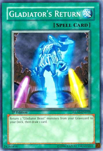 Gladiator's Return [GLAS-EN059] Common - POKÉ JEUX