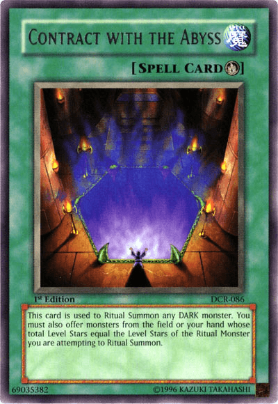 Contract with the Abyss [DCR-086] Rare - POKÉ JEUX