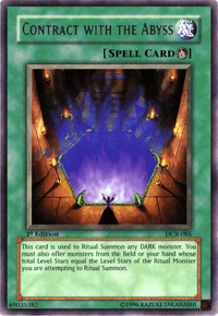 Contract with the Abyss [DCR-086] Rare - POKÉ JEUX