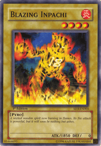 Blazing Inpachi [SD3-EN003] Common - POKÉ JEUX