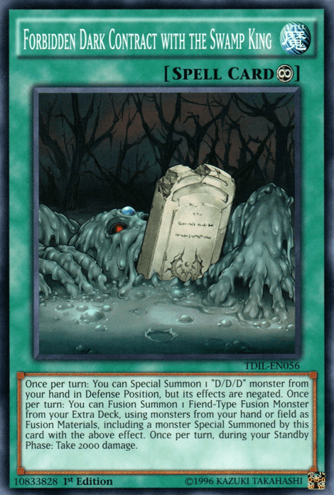 Forbidden Dark Contract with the Swamp King [TDIL-EN056] Common - POKÉ JEUX