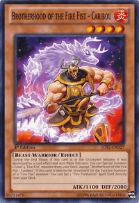 Brotherhood of the Fire Fist - Caribou [JOTL-EN027] Common - POKÉ JEUX